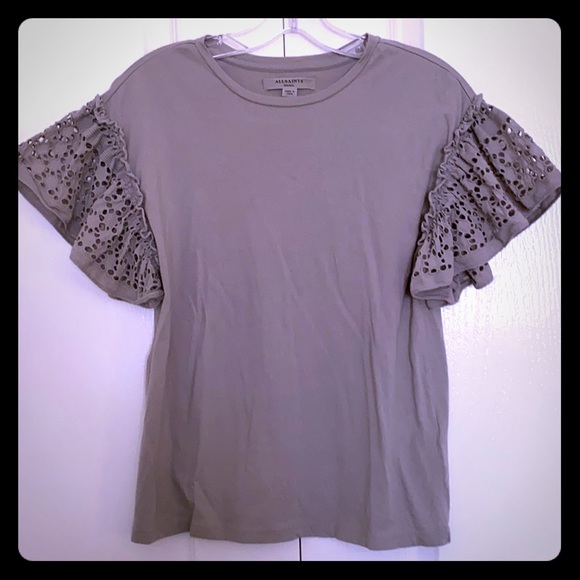 All Saints grey tee - Picture 1 of 3